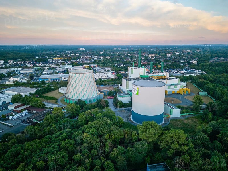 The combined heat and power (CHP) plant