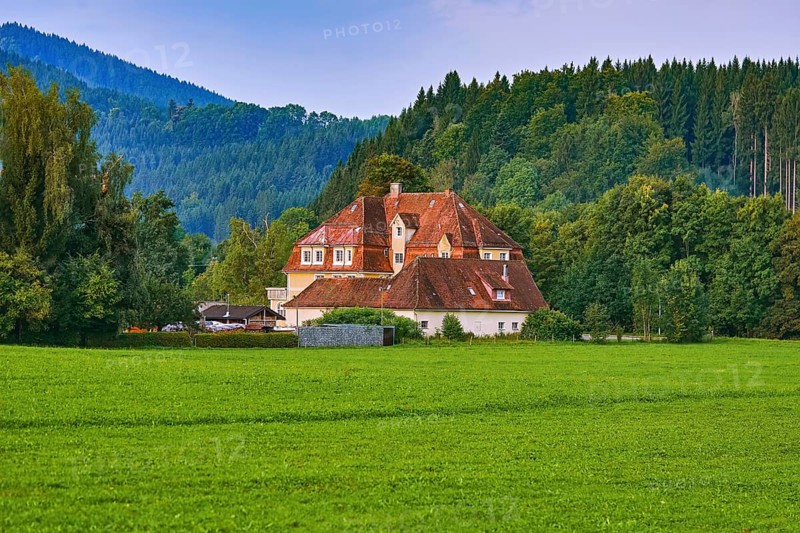 Setlement in Germany, Bolsternang, Isny im Allgau Bolsternang, Germany, Europe