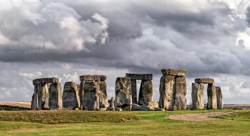 Salisbury, United Kingdom, 7 September, 2022: view of the prehistoric Stonehenge monument on Salisbury Plain in Wiltshire, Europe