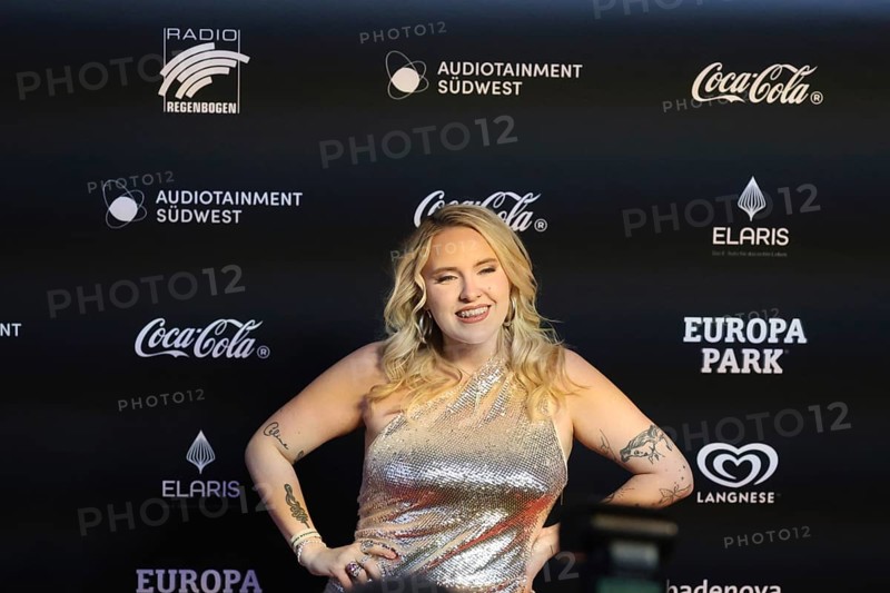 Newcomer International 2023: ÁSDÍS at the presentation of the Radio Regenbogen Award 2024 at Europapark Rust