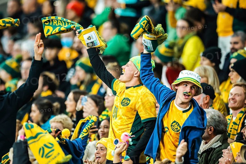 MELBOURNE, AUSTRALIA, JULY 31: Fans as Australia plays Canada at the FIFA Women's World Cup Australia New Zealand 2023 at Melbourne Rectangular Stadium on July 31, 2023