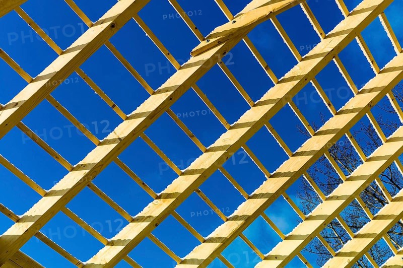 Roof construction made of wood, symbolic photo for home ownership, house construction and house financing Austria
