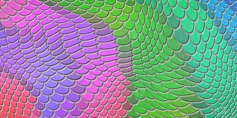 Colorful mermaid scales, fish scale, Fantasy texture