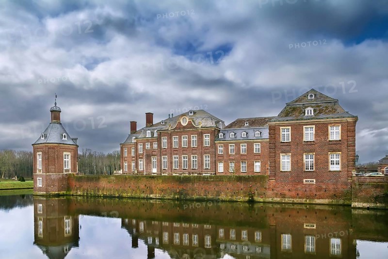 Nordkirchen palace is situated in the town of Nordkirchen in North Rhine Westphalia, Germany, Europe