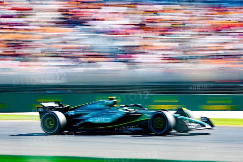 MELBOURNE, AUSTRALIA, MARCH 24: Fernando Alonso of Spain drives the Aston Martin AMR24 Mercedes during the 2024 Australian Grand Prix at Albert Park in Melbourne, Australia, Oceania