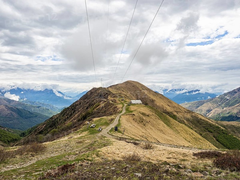 View of Albano Valley from San Jorio Pass