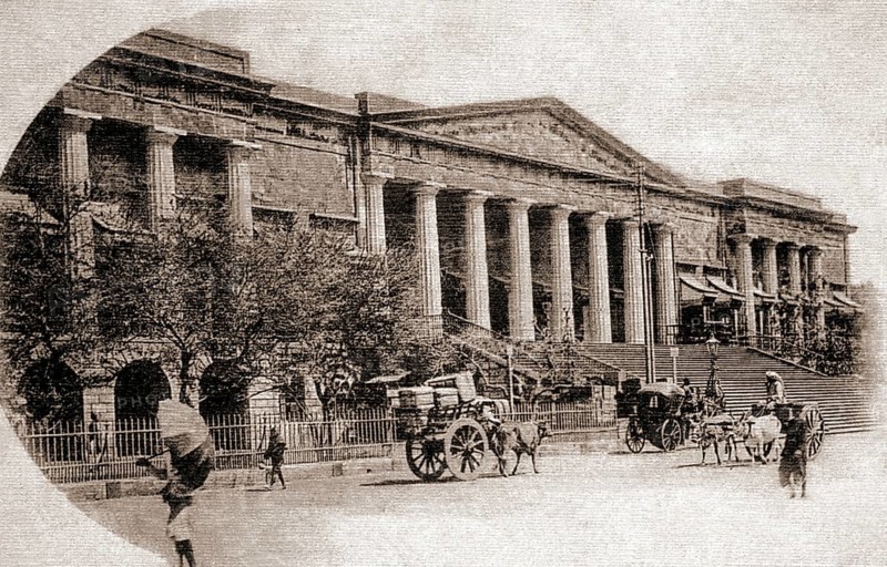 Asiatic Library, Town Hall, Bombay, Maharashtra, India, Asia