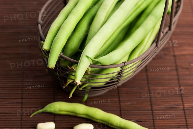 Green beans close up
