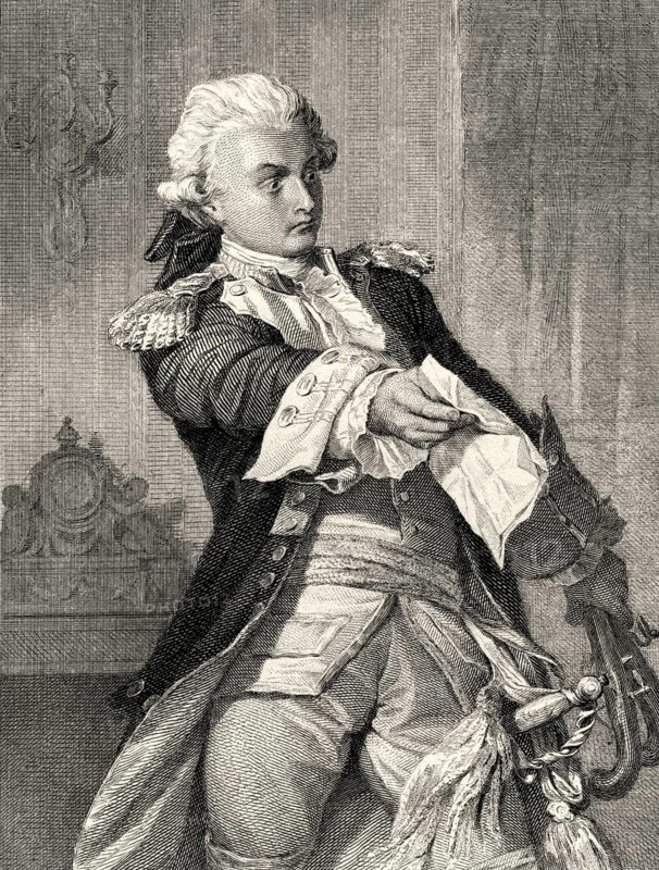 Ferdinand, character from the drama Cabals and Love by Friedrich Schiller, 1759 - 1805