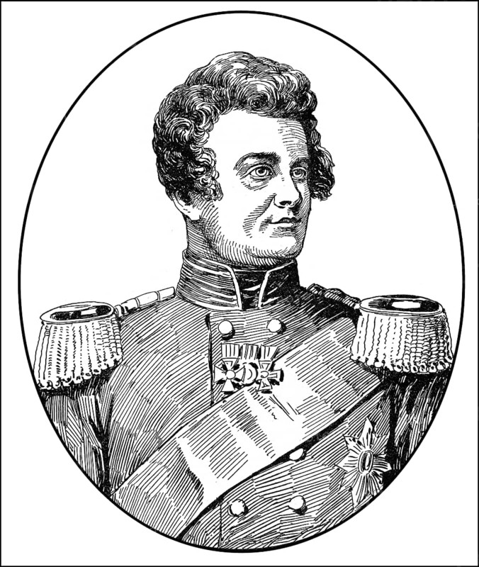 Portrait of Frederick William IV or Friedrich Wilhelm IV., 1795 - 1861, King of Prussia, Portrait von Friedrich Wilhelm IV., 1795 - 1861, König von Preußen