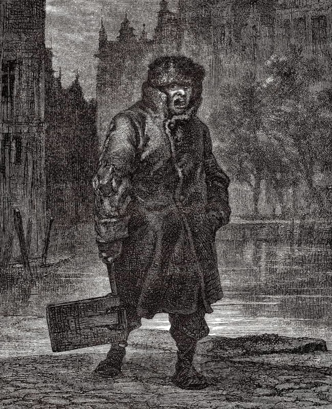 Amsterdamer Wachmann, 19. Jahrhundert