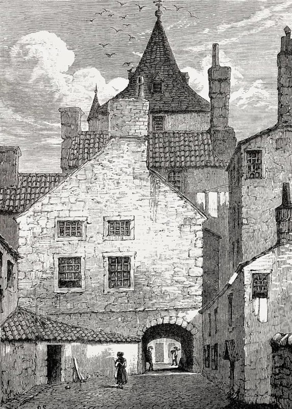 Tolbooth Wynd, Canongate, Edinburgh, Scotland, 18th century