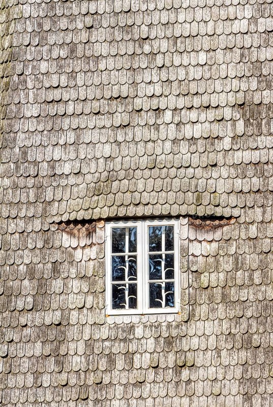 Typical Dutch windmill in Benz on Usedom island