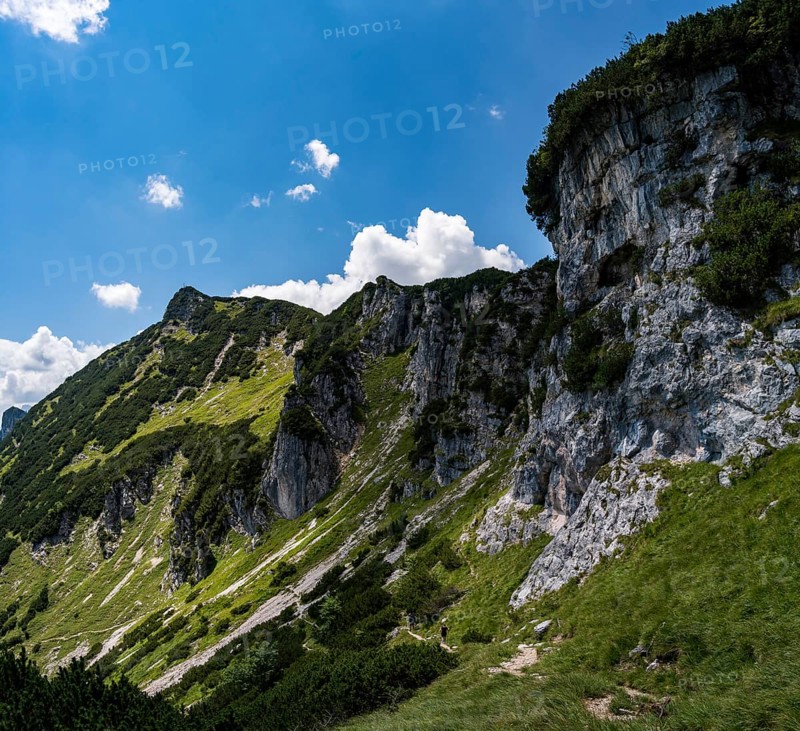 Fantastic hike to the stone Agnes to the Karkopf in the Berchtesgaden Alps