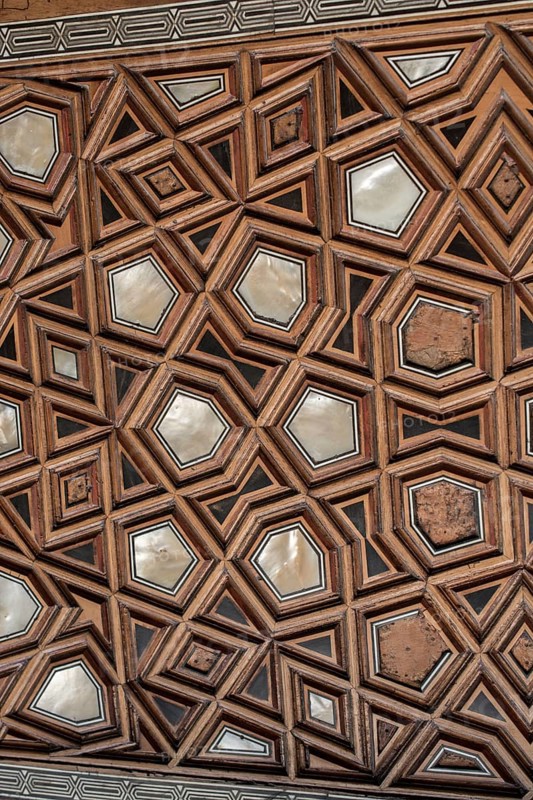 Ottoman art example of Mother of Pearl inlays
