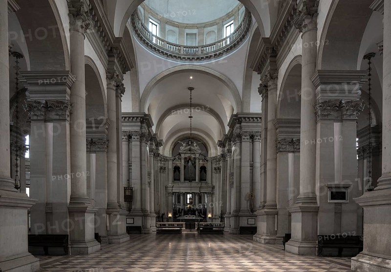 Venice, Church of San Giorgio Maggiore, interior facing east 1565-1610 by Andrea Palladio, St., St., Saint