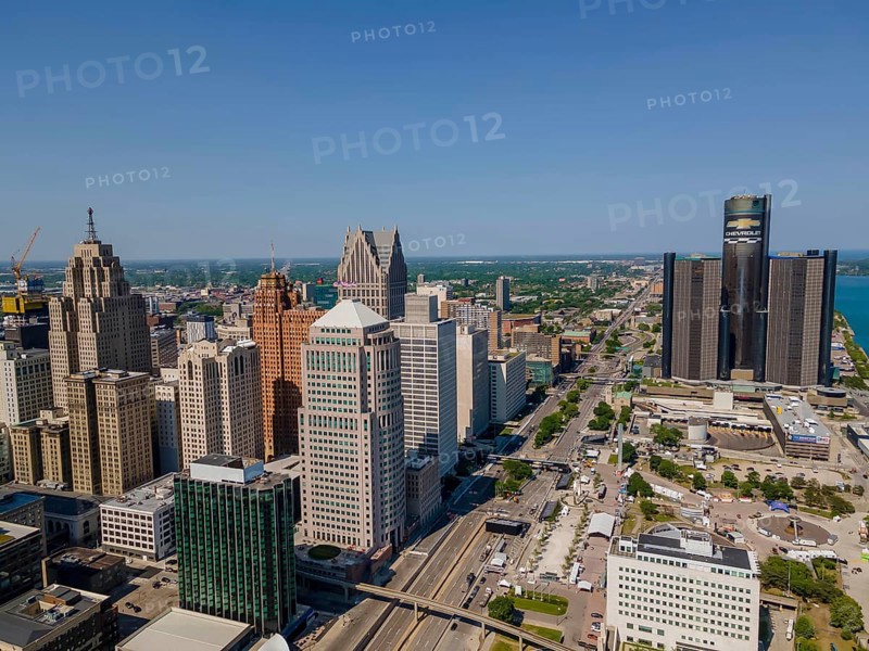 The Streets of Downtown Detroit plays host to the INDYCAR Series for the Chevrolet Detroit Grand Prix in Detroit, MI, USA, North America