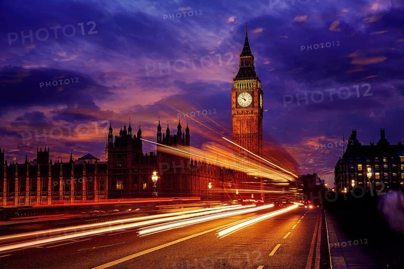 Big Ben Clock Tower in London England