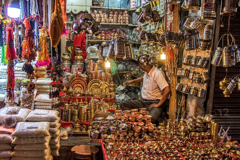 Handicraft shops, Rishikesh, Uttarakhand, India, Asia