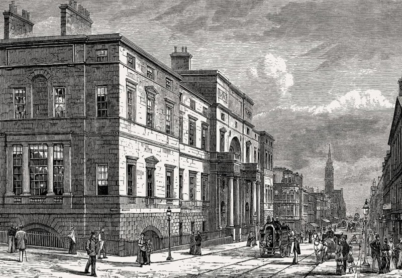 The University, Edinburgh, Scotland, 19th century