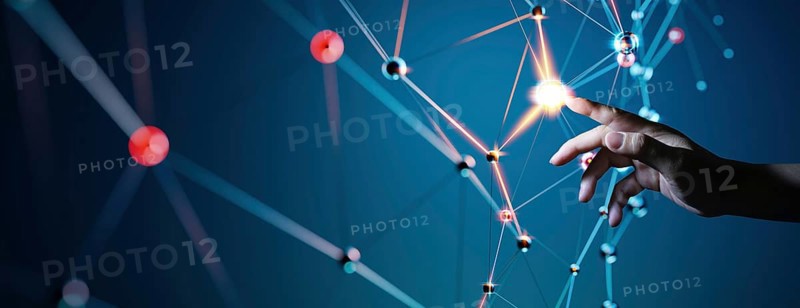 Hand touching the Metaverse Universe, A Conceptual Shift in Digital Transformation for the Era of Next-Generation Technology