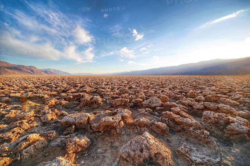 Devils Golf Course in the Death Valley, California, United States of America