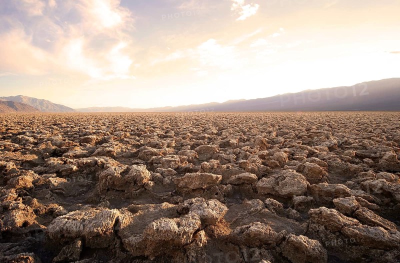 Devils Golf Course in the Death Valley, California, United States of America