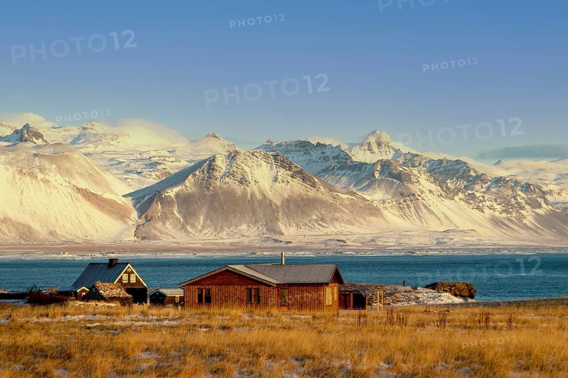 The beautiful Arnarstapi at Snäfellsness Peninsula, Iceland, Europe, Iceland, Europe