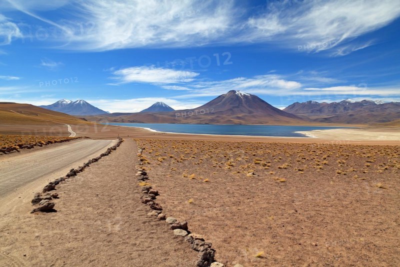 Laguna Miscanti in the Atacama Desert in Chile