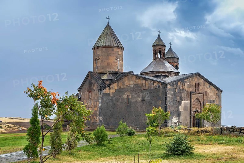 Saghmosavank is a 13th-century Armenian monastic complex located in the village of Saghmosavan in Armenia