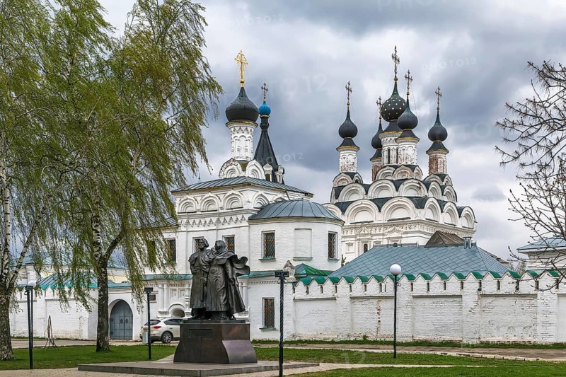 Holy Annunciation Monastery is Orthodox Monastery in Murom, Russia, Europe