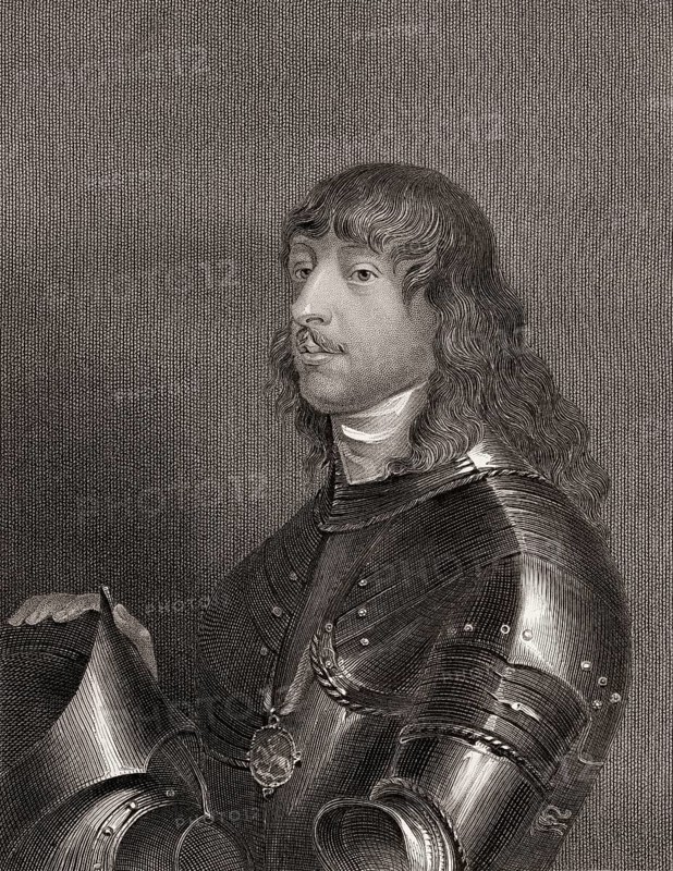 James Stanley, 7th Earl of Derby KG, Lord Strange, 1607-1651, a supporter of the Royalist cause in the English Civil War