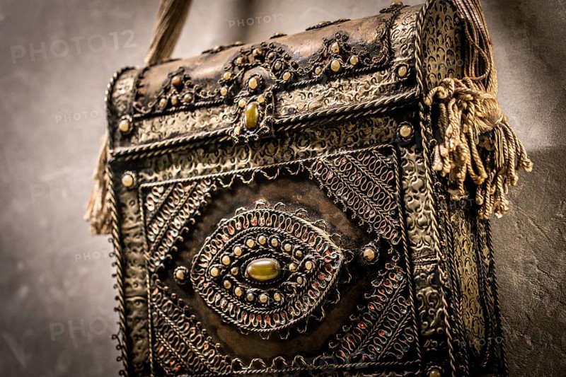 Quran holder, 19th century, Morocco, Álava Armory Museum, Vitoria, Basque Country, Spain, Africa