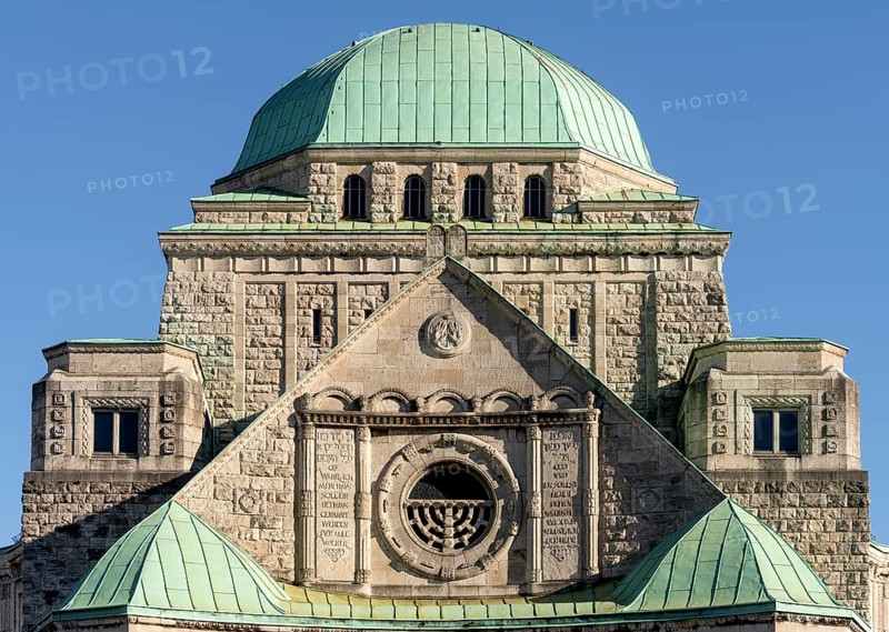 Essen, old synagogue, completed in 1913 according to plans by architect Edmund Körner
