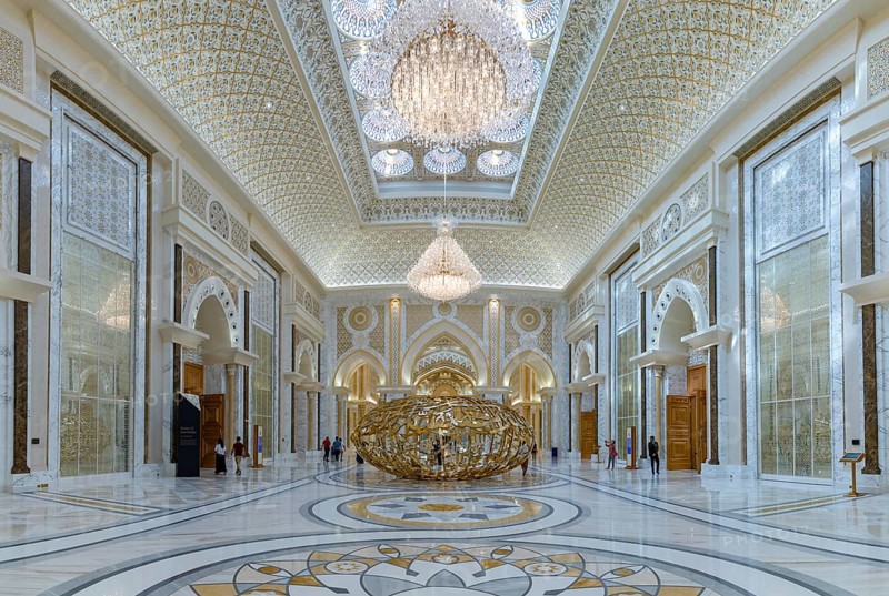 A picture of the East Hall of Qasr Al Watan