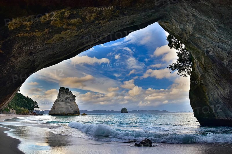 Cathedral Cove in Coromandel, New Zealand, Oceania