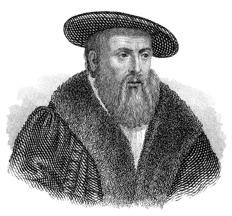 Portrait of Johannes Kepler or Keppler, 1571 - 1630, a German philosopher, mathematician, astronomer, astrologer, optician and Protestant theologian, Portrait von Johannes Kepler oder Keppler, 1571 - 1630, ein deutscher Naturphilosoph, Mathematiker, Astronom, Astrologe, Optiker und evangelischer Theologe