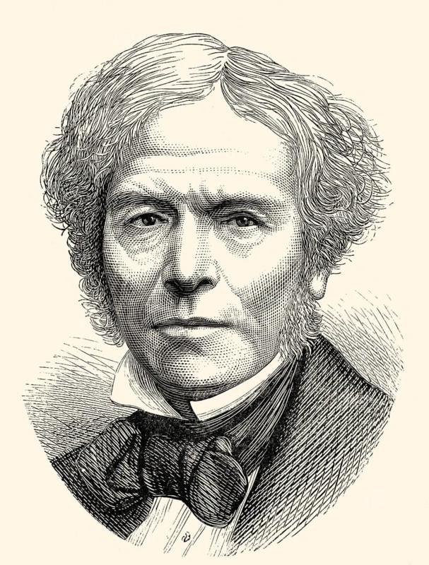 Michael Faraday, 1791 - 1867, an English scientist