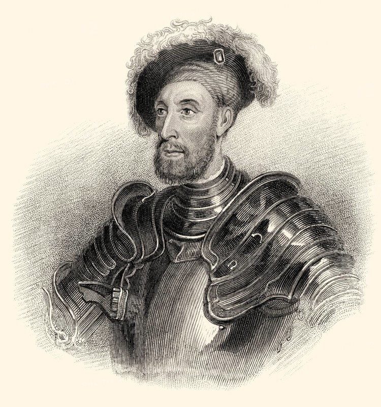 Sir Nicholas Carew oder Carewe, ca. 1496-1539, englischer Höfling und Diplomat