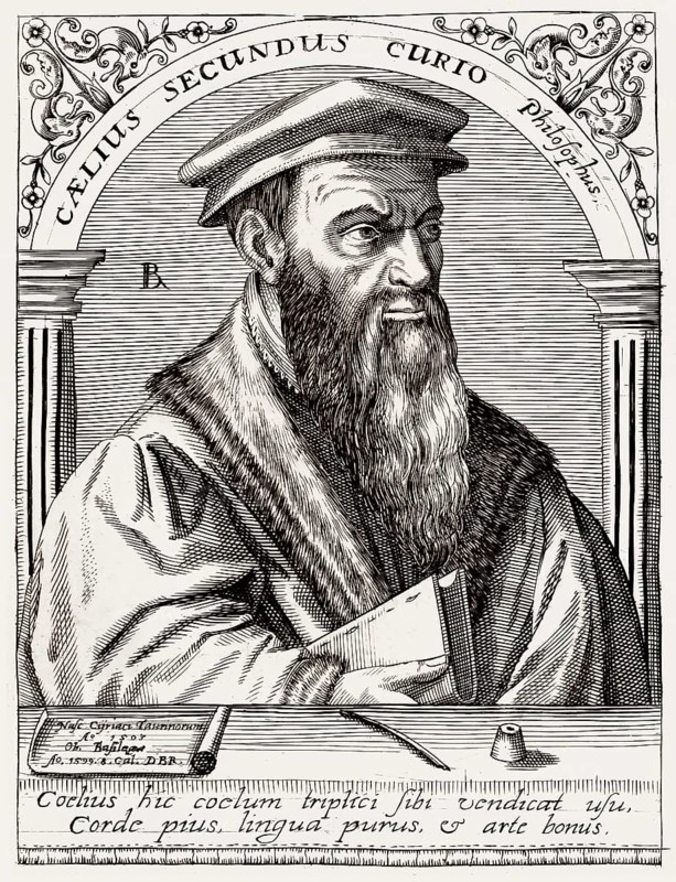 Celio Secondo Curione, 1503 – 1569, Italian humanist and historian