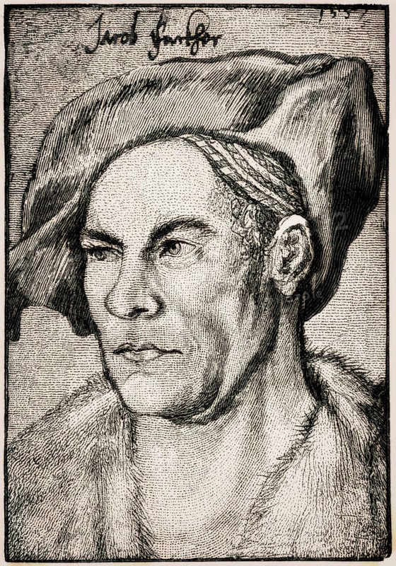 Jakob Fugger, 1459 - 1525, German businessman, mining entrepreneur and banker