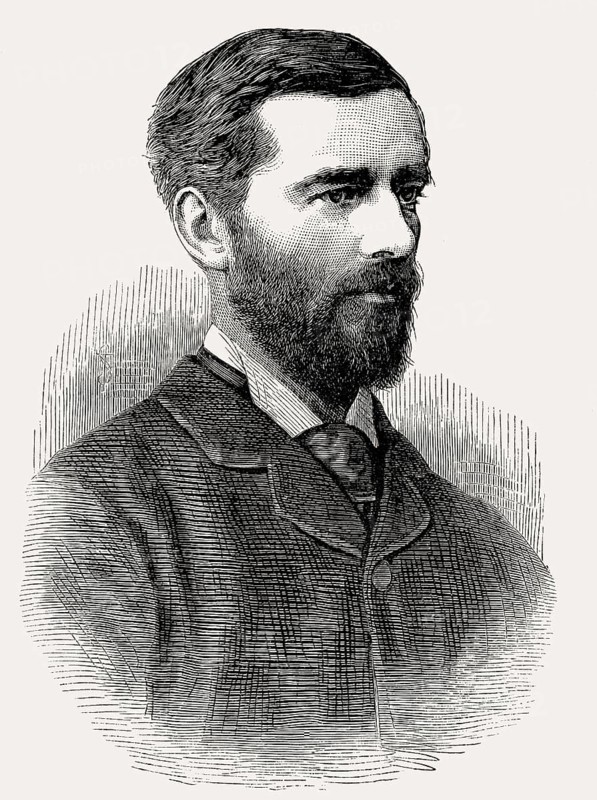 Sir Edward Baldwin Malet, 4th Baronet, 1837 – 1908, a British diplomat and Consul-General in Egypt, From British Battles on Land and Sea, by James Grant