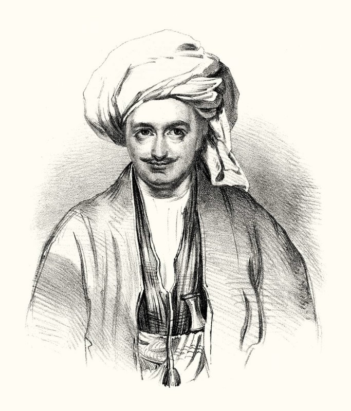 Captain Sir Alexander Burnes, 1805 – 1841, a Scottish explorer and diplomat