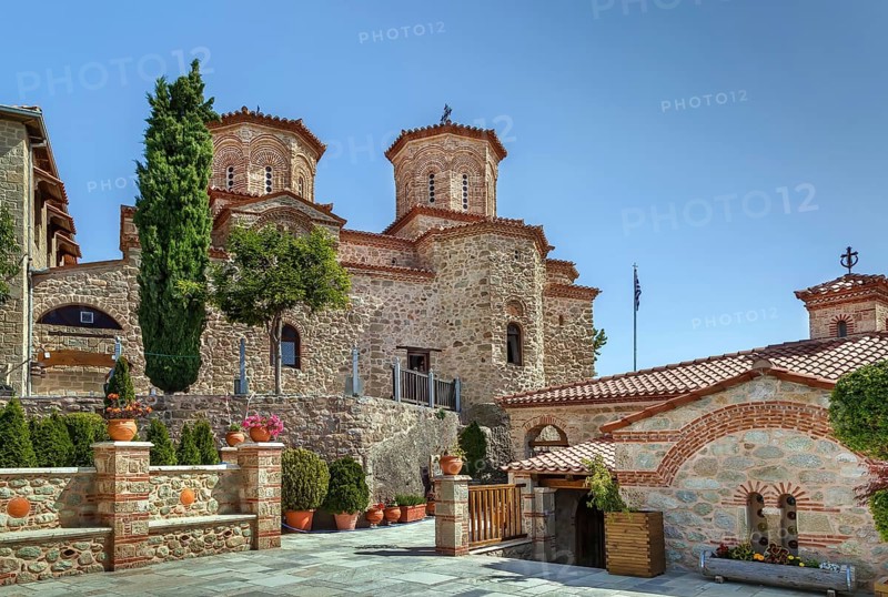 Church in Monastery of Varlaam in Meteora, Greece, Europe