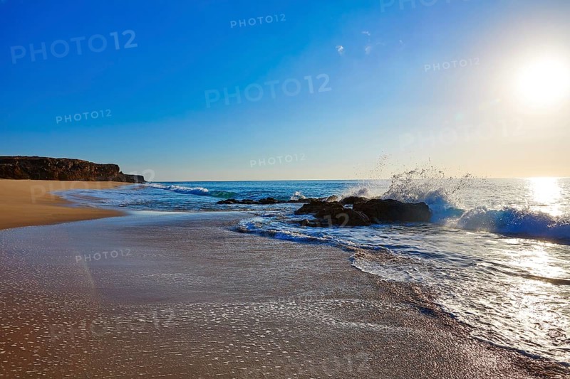El Cotillo Castillo Beach in Fuerteventura at Canary Islands of Spain