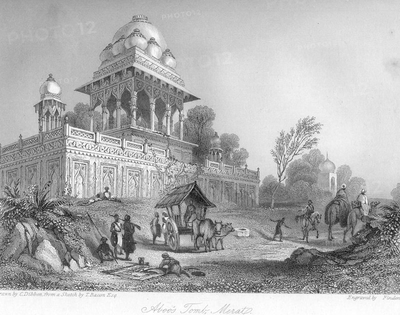 Aboo's tomb, Merat Meerut, Delhi, India, Asia