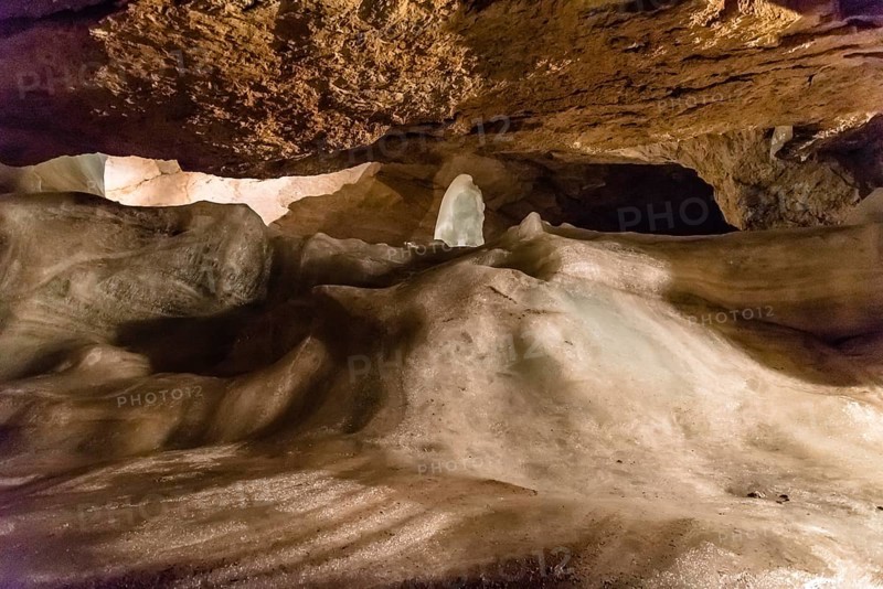 Ice cave in Dachstein, Alps Austria
