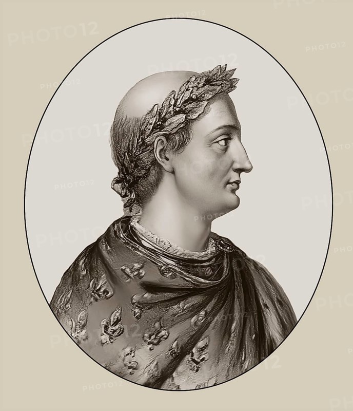 Charles the Bald, 823 – 877, emperor of the Carolingian Empire