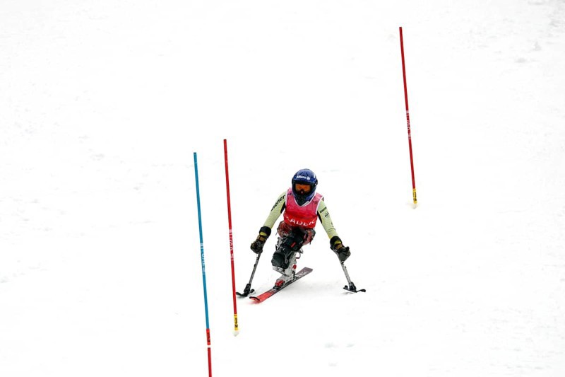 Anna-Lena Forster (BRSV Radolfzell) at the Para Alpine Ski World Cup Feldberg 2025, Todtnau-Fahl, Germany / Germany