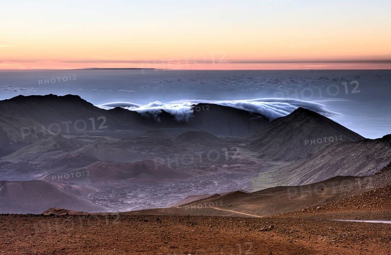 Sunrise at Haleakala volcano, Maui, Hawaii, USA, North America
